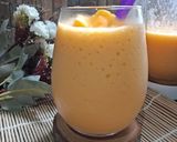 Foto langkah ke 4 dari resep Jus mangga mix susu strawberi.