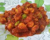 Foto langkah ke 5 dari resep Sambal Goreng Udang Petai.