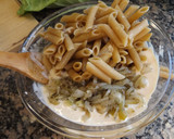 Foto del paso 3 de la receta: Gratén de pasta integral y brécol con mascarpone