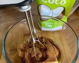 Une image de l'étape 2 de Gâteau crumble aux pommes à la farine de petit épeautre et sucre de fleur de coco.