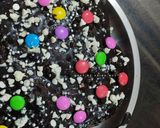 A picture of step 10 of Chocolicious Walnut Cake (Eggless).