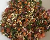 A picture of step 1 of Spicy sprouts.