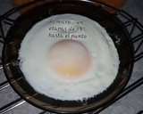 Foto del paso 1 de la receta: Huevo con jamón serrano al micro