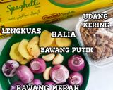 Gambar langkah 1 resipi Laksa Johor (Cara Saya).