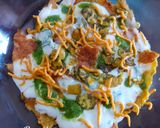 A picture of step 4 of Multigrain Chila Chaat.