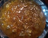 A picture of step 5 of Amla murabba with jaggery.