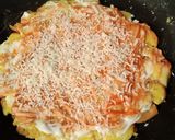 Foto langkah ke 3 dari resep Pizza teflon roti tawar.