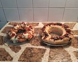 Foto del paso 17 de la receta: Rosca de Pascua trenzada y rosca clásica rellena de crema pastelera