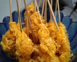 Foto langkah ke 6 dari resep 3. Sate Telur Gulung Omega Bergizi.
