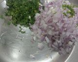 A picture of step 1 of Purple sweet potato cutlets.