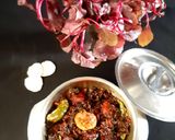 ডালের বড়ি দিয়ে লাল শাক রেসিপির ধাপ 2 ছবি
