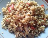 Foto langkah ke 15 dari resep Nasi Goreng Ikan.