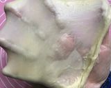 Gambar langkah 6 resipi Burger Ayam.