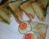 A picture of step 4 of Veg Sandwich.