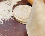 Hình bước làm 3 của món Há cảo Gyoza Nhật Bản