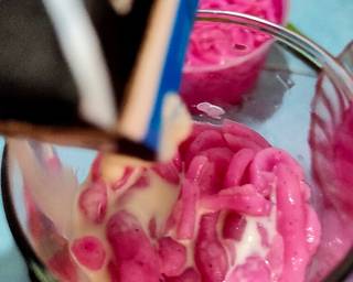 Es Cendol Susu Buah Naga - Step 3