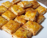 Foto del paso 3 de la receta: Galletas saladas (aceitunas, bacon, amapola, jamón)