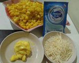 Foto langkah ke 2 dari resep Jasuke (jagung,susu,keju).