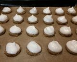 Diós linzer habkalappal /Nusslinzer mit Moussehut recept fázis 5 fotója