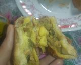 عکس مرحله 2 از دستور پیراشکی قارچ و گوشت با خمیرخونگی