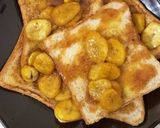 Foto langkah ke 7 dari resep Banana Caramel Lime (Lemon) Toast.