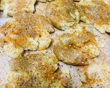 A picture of step 6 of Potatoes 102(smashed potatoes).