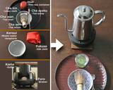 Preparing a cup of Matcha on a table recipe step 1 photo