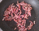 Foto del paso 2 de la receta: Pasta con nata y bacon