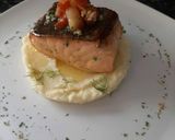 Foto del paso 1 de la receta: Salmón en mantequilla de hinojo, acompañado de puré de papas en leche de coco!