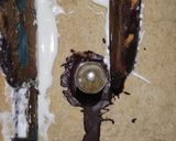Foto del paso 5 de la receta: Mi casita de jengibre, chocolate y glasé!!🏠🎄🎄🎇