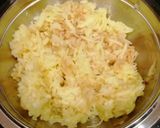 Almás-mákos kevert süti (vegán, cukormentes, zsiradék nélkül) recept fázis 2 fotója