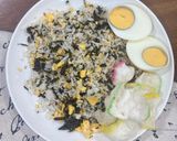 Foto langkah ke 3 dari resep Nasi Goreng Rumput Laut.