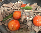 Foto del paso 3 de la receta: Sopa de fideo y bistec en salsa
