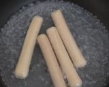Foto langkah ke 6 dari resep Minced Sausage Chia Seed Soft Sourdough Bread.
