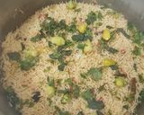 A picture of step 14 of Beef pulao biryani.
