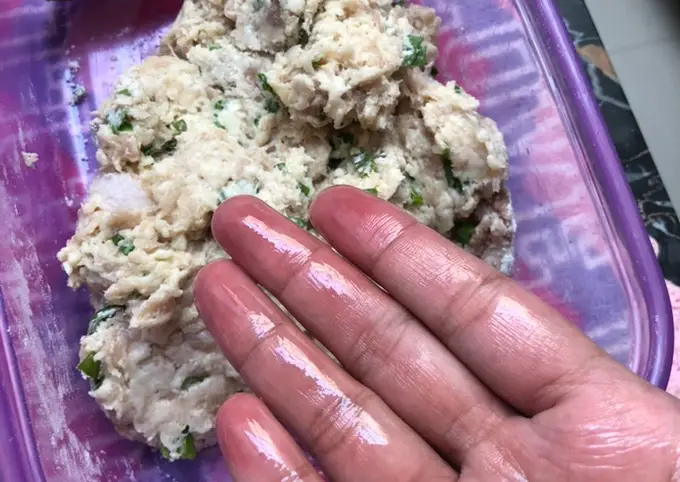 Langkah-langkah untuk membuat Cara bikin Sempol Ayam Rumahan