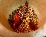 A picture of step 1 of Kolkata style Jhal Muri (Masala Muri / Sukha Bhel).