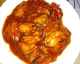 Foto del paso 2 de la receta: Mejillones en salsa de tomate picante en la cecofry 4D