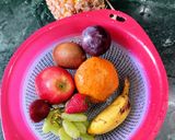 A picture of step 1 of Fruits Salad.