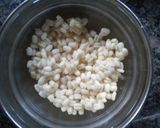 A picture of step 1 of Medu Wada(Ulundu Vadai).