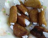 A picture of step 12 of Sesame jaggery cannoli.