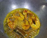 A picture of step 3 of Matar Wali Fish Curry (Fish Curry with Peas).
