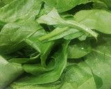 A picture of step 1 of Palak Paneer.