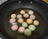 Foto langkah ke 5 dari resep Onde-onde pelangi.
