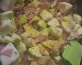 Cukkinis sonkás tészta recept fázis 4 fotója
