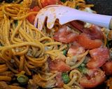 Foto langkah ke 5 dari resep Mie Gomak/Lidi Goreng.