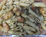 Foto del paso 6 de la receta: Macarrones con mojo verde y pollo