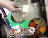 A picture of step 3 of Sheet samosa pakora.