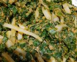A picture of step 2 of Spinach pakora.