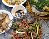Hình bước làm 3 của món Bò Xào Sả Ớt